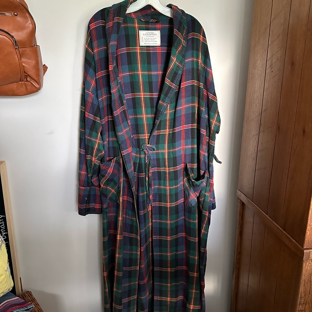 Victoria’s Secret long cotton robe. Authentic Country Cottons